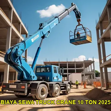 biaya sewa truck crane 10 ton 2025